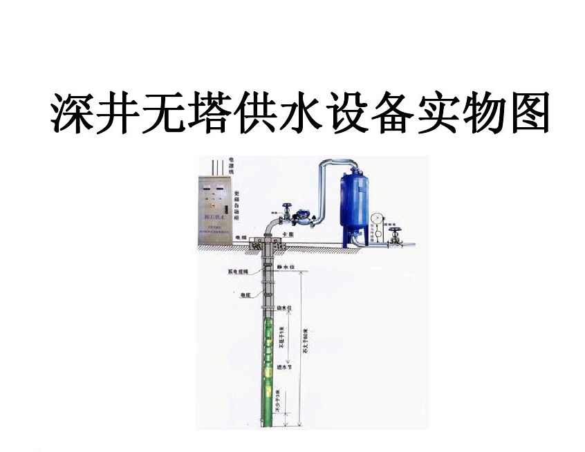 长汀县井泵无塔式供水设备